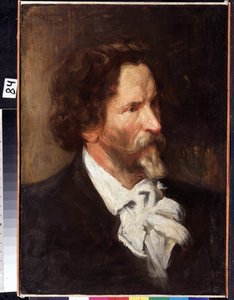 Portrait of the Artist Ilya E. Repin by Ilya Efimovich Repin