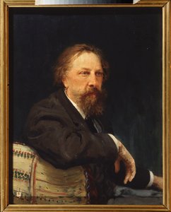 Portrait of the Writer Count Alexei Konstantinovich Tolstoy