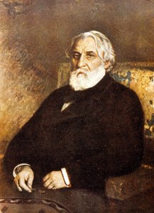 Portrait of Ivan Sergeevich Turgenev by Ilya Efimovich Repin