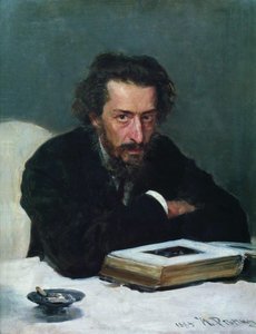 Portrait of composer Pavel Ivanovich Blaramberg by Ilya Efimovich Repin