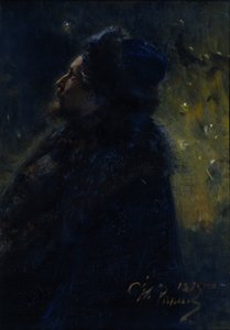 Sadko. Portrait of the Artist Viktor Vasnetsov by Ilya Efimovich Repin