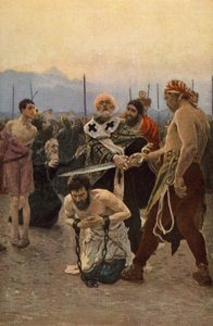 St Nicholas of Myra Saves Three Innocents from Death by Ilya Efimovich Repin