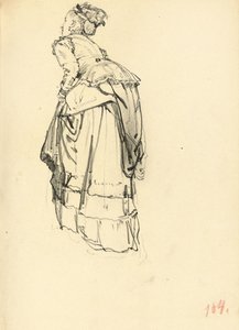 Woman in Dress from Behind