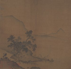 Xiantang Estuary by In the style of Xia Gui