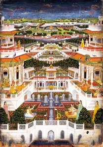 A Palace Complex with Harem Gardens