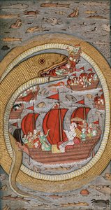 A Monstrous Serpent Devouring the Royal Fleet