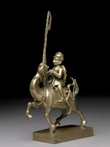 A matchlockman riding a camel, Vizagapatam, c.1795 by Indian School
