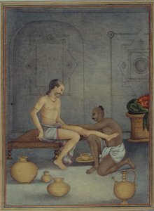 A Man with his Ghulam Servant, from 