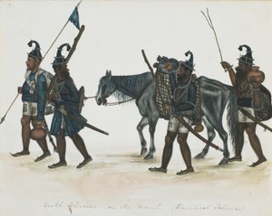 Akali Sikhs on the March, c.1850