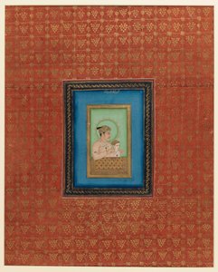 Akbar and one of his sons or grandsons by Indian School