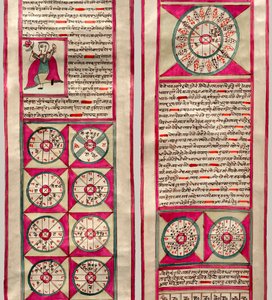Astrological chart by Indian School