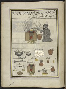 Confectioner Making Sugar-Candy, 86 Drawings Bound into a Volume Depicting Trades and Occupations in Kashmir