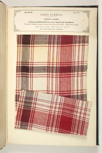 Cotton neckerchief to cover head and shoulders from Ventapollum in Madras, from 