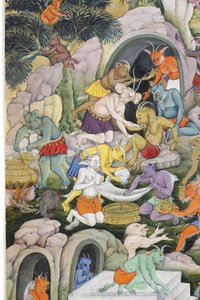 Demons in a Wild Landscape (detail)