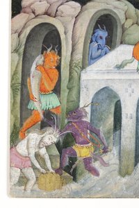 Demons in a Wild Landscape (detail)