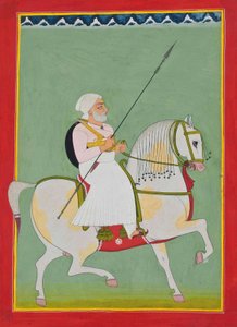 Equestrian Portrait of Durgadas Rathore