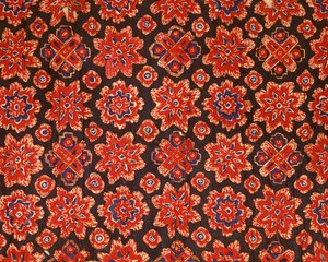 Fabric with an old Thai design