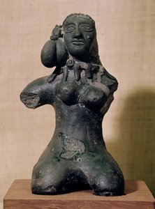 Female idol, Mauryan, 3rd-2nd century BC by Indian School