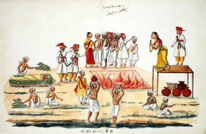 Funeral by Indian School