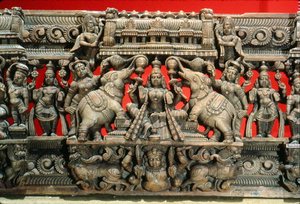 Gata Lakshmi, Goddess of Good Fortune & Abundance by Indian School