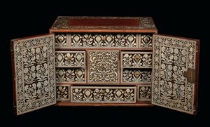 Mughal cabinet, Gujarat or Sindh, Western India