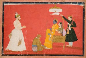 Rama and Sita Enthroned