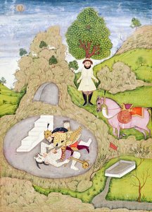 Rustam Killing the White Demon, from the 
