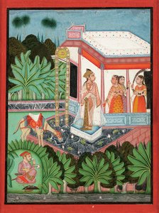 The Elopement of Dhola and Maru, Bundi