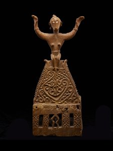 Altar depicting the first female ancestor (luli) by Indonesian School