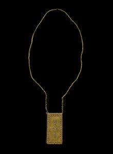 Betel Pendant on Chain, Ngada People