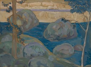 Landscape with Boulders