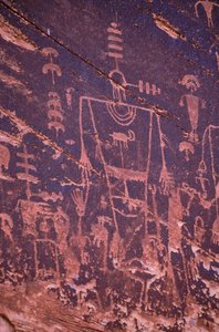 Anasazi Rock Art - Utah is Highly Rich in Anasazi Cliff Dwelling Ruins and Rock Art by Ira Block