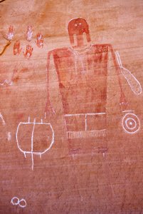 Rock art of the Anasazi and other pueblo dwelling early inhabitants of the Four Corners by Ira Block