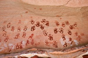 Rock art of the Anasazi and other pueblo dwelling early inhabitants of the Four Corners by Ira Block