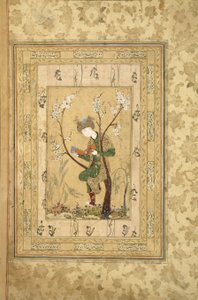 Youth Seated in the Fork of a Blossoming Tree, 1560s