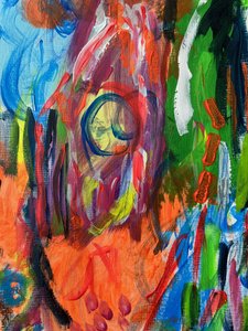 Vibrant Abstract Movement by Irene Chua