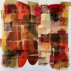 Warm Abstract Textures by Irene Chua