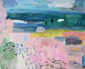 Vibrant Coastal Abstract
