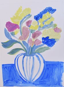 Vibrant Floral Still Life