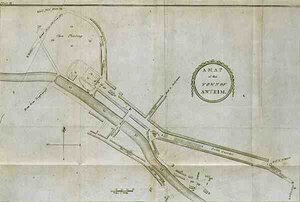A Map of the Town of Antrim, plate from 