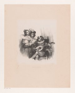 Musical Company by Isaac Cornelis Elink Sterk
