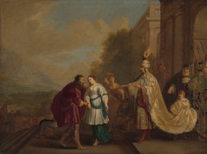 Pharaoh Gives Sarah Back to Abraham