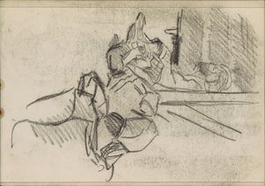 Lying Man, Possibly Sleeping