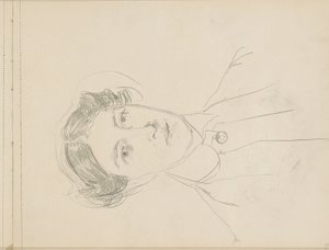 Portrait of an Unknown Woman by Isaac Israels
