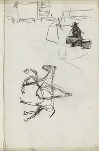 Rider and Two Women by Isaac Israels