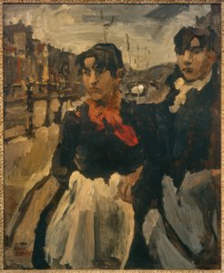 Two Girls at the Lijnbaansgracht