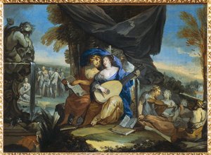 Musical Allegory by Isaac Moillon
