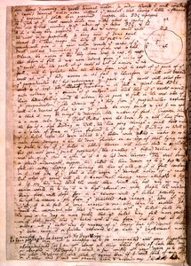 Letter Written by Isaac Newton, 28 November 1679