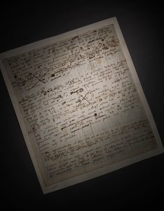 Two Pages of Revisions to the Principia Mathematica by Isaac Newton