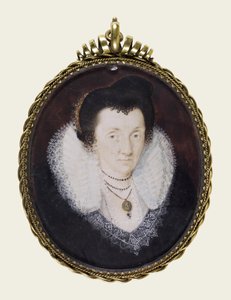 Lady Anne Bacon by Isaac Oliver